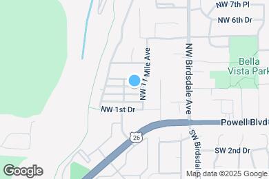 Map image of the property - 2523 NW 2nd Ter