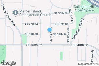 Map image of the property - 3733 88th Ave SE