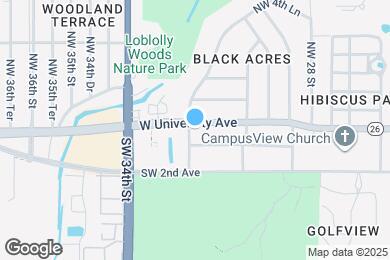 Map image of the property - 3125 W University Ave