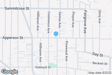 Map image of the property - 7149 Apperson St