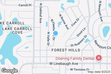 Map image of the property - 10209 N Fleetwood Dr