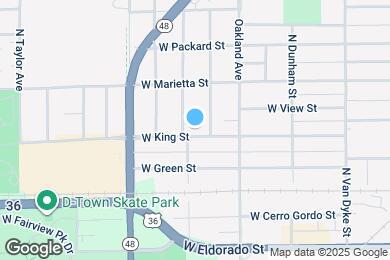 Map image of the property - 1174 W King St