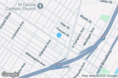 Map image of the property - 551 Bates St