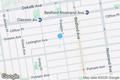 Map image of the property - 114 Lexington Ave