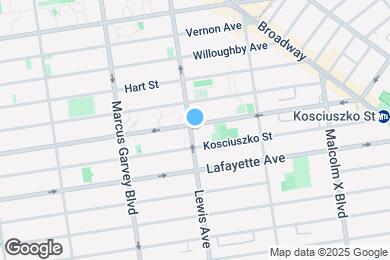Map image of the property - 960 DeKalb Ave