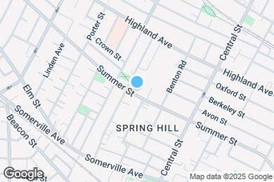 Map image of the property - 189 Summer St