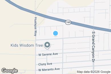 Map image of the property - 10052 W Oleta Ave