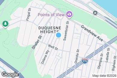 Map image of the property - 313 Augusta St