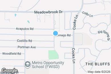 Map image of the property - 7900 Bermejo Rd