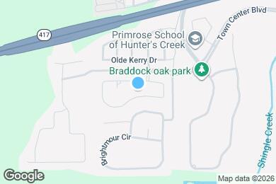Map image of the property - 4989 Hook Hollow Cir