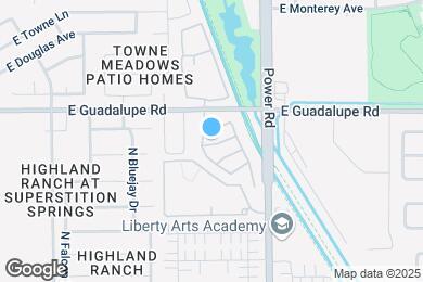 Map image of the property - 4702 E Barbarita Ave