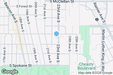 Map image of the property - 3209 23rd Ave S