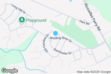Map image of the property - 2607 Winding River Dr