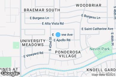 Map image of the property - 4222 E Apollo Rd