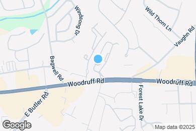 Map image of the property - Rocky Creek Apartments