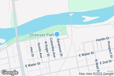 Map image of the property - 218 Sycamore St