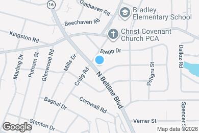 Map image of the property - 2736 N Beltline Blvd