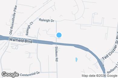 Map image of the property - 2303 Stokes Rd