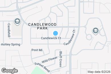 Map image of the property - 3602 Woodglow Cir