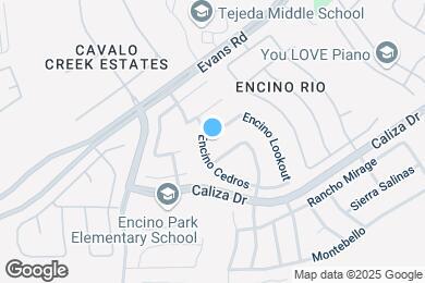 Map image of the property - 21539 Encino Lookout