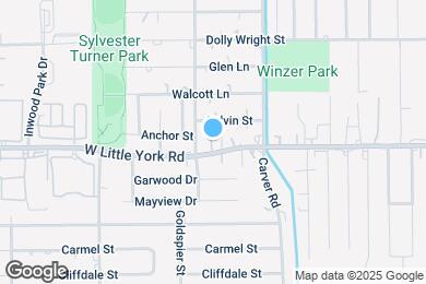 Map image of the property - 2432 W Little York Rd