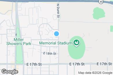 Map image of the property - Stadium View - Residential