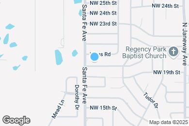 Map image of the property - 1045 NW 20th St
