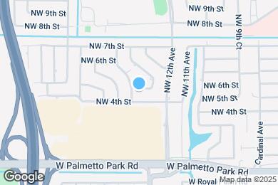 Map image of the property - 1284 NW 5th St