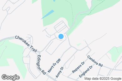 Map image of the property - 3831 Cherokee Woods Way