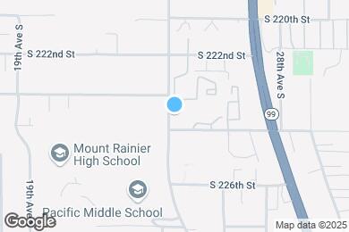 Map image of the property - 22318 24th Ave S