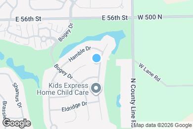Map image of the property - 5432 Hammock Glen Dr