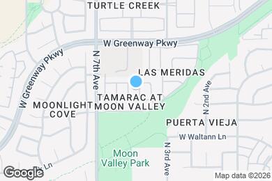 Map image of the property - 15822 N 5th Ave