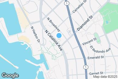 Map image of the property - 212 N Catalina Ave