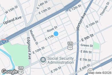 Map image of the property - 1016 Potter St