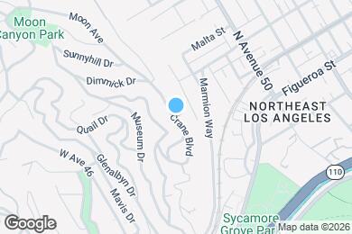 Map image of the property - 518 1/2 Crane Blvd