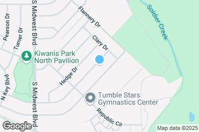Map image of the property - 848 E Steed Dr