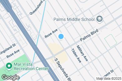 Map image of the property - 3444 S Bentley Ave