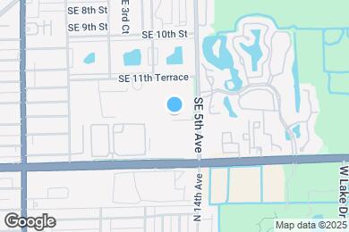 Map image of the property - 454 SE 14th St