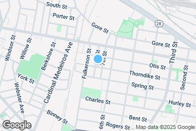 Map image of the property - 167 Thorndike St