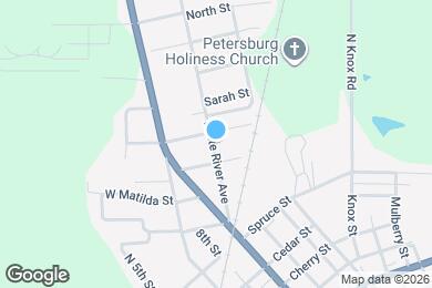 Map image of the property - 208 N White River Ave