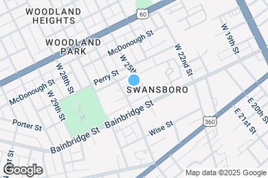 Map image of the property - 2511 Porter St