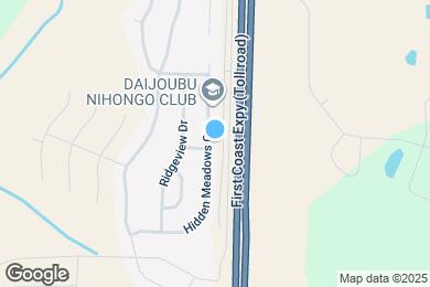 Map image of the property - 3203 Hidden Meadows Ct