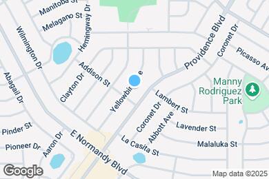Map image of the property - 917 Yellowbird Ave