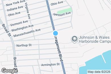 Map image of the property - 1003 Narragansett Blvd