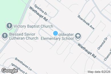 Map image of the property - 1215 Harting Dr