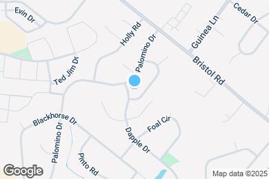 Map image of the property - 2133 Dapple Dr