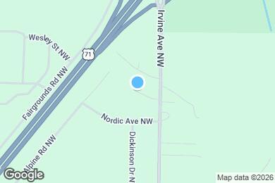 Map image of the property - 7215 Irvine Ave NW