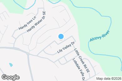Map image of the property - 1750 Lily Valley Dr