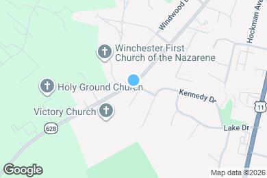 Map image of the property - 2801 Ridgetop Ct