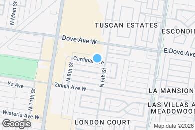 Map image of the property - 609 E Cardinal Ave